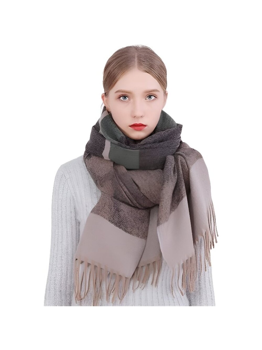 Women Scarf Pashmina Shawls Wraps for Evening Dresses Winter Warm Scarves